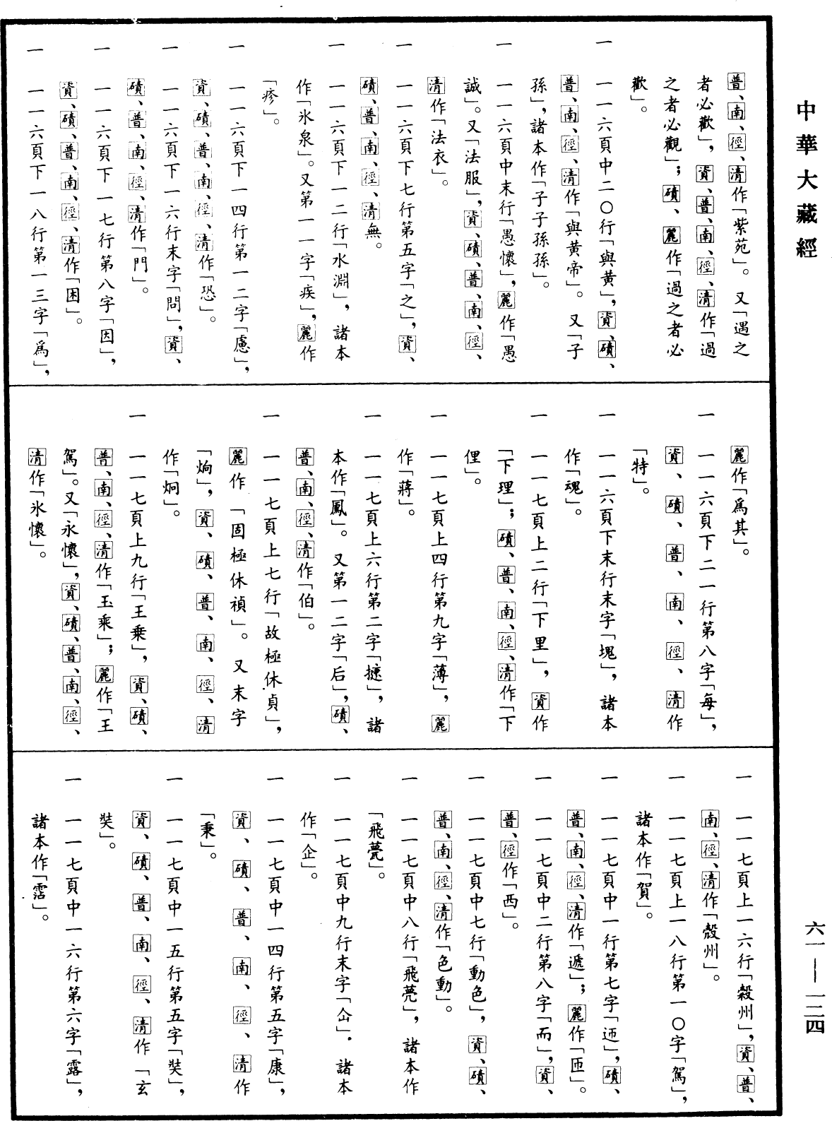 大唐大慈恩寺三藏法師傳《中華大藏經》_第61冊_第0124頁