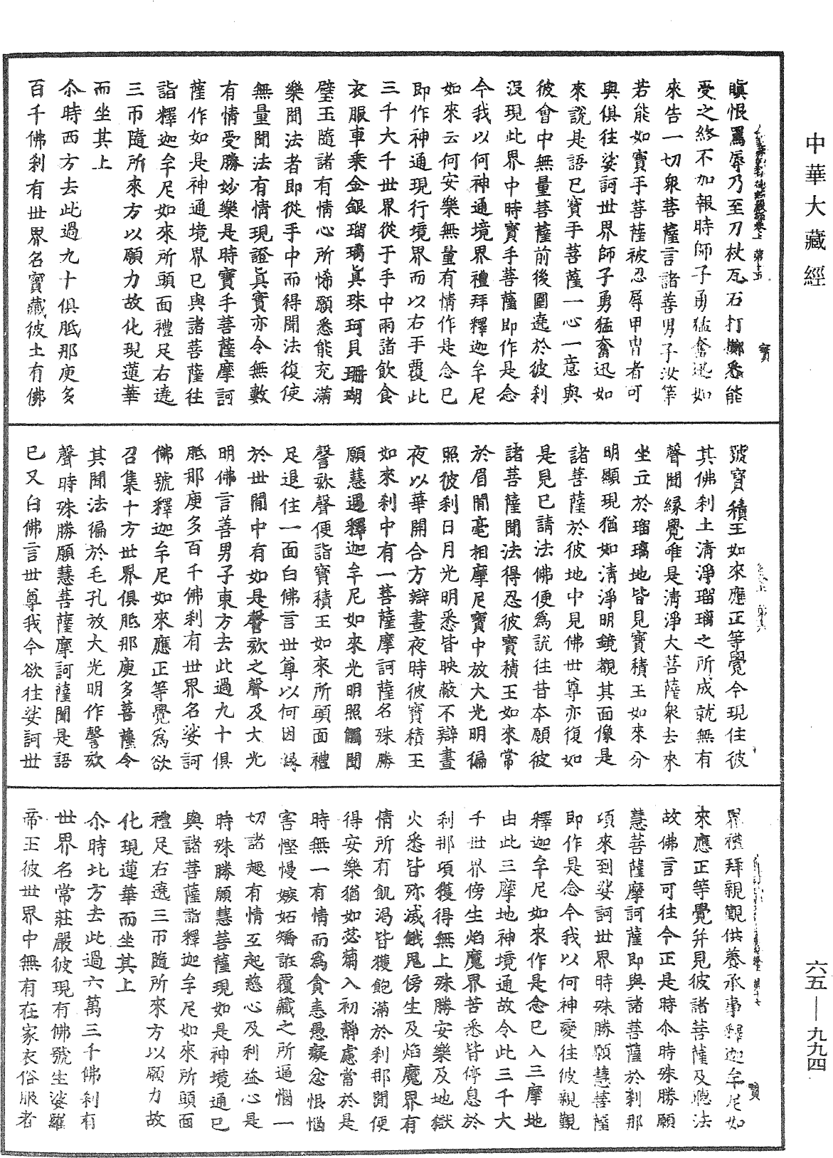 File:《中華大藏經》 第65冊 第0994頁.png