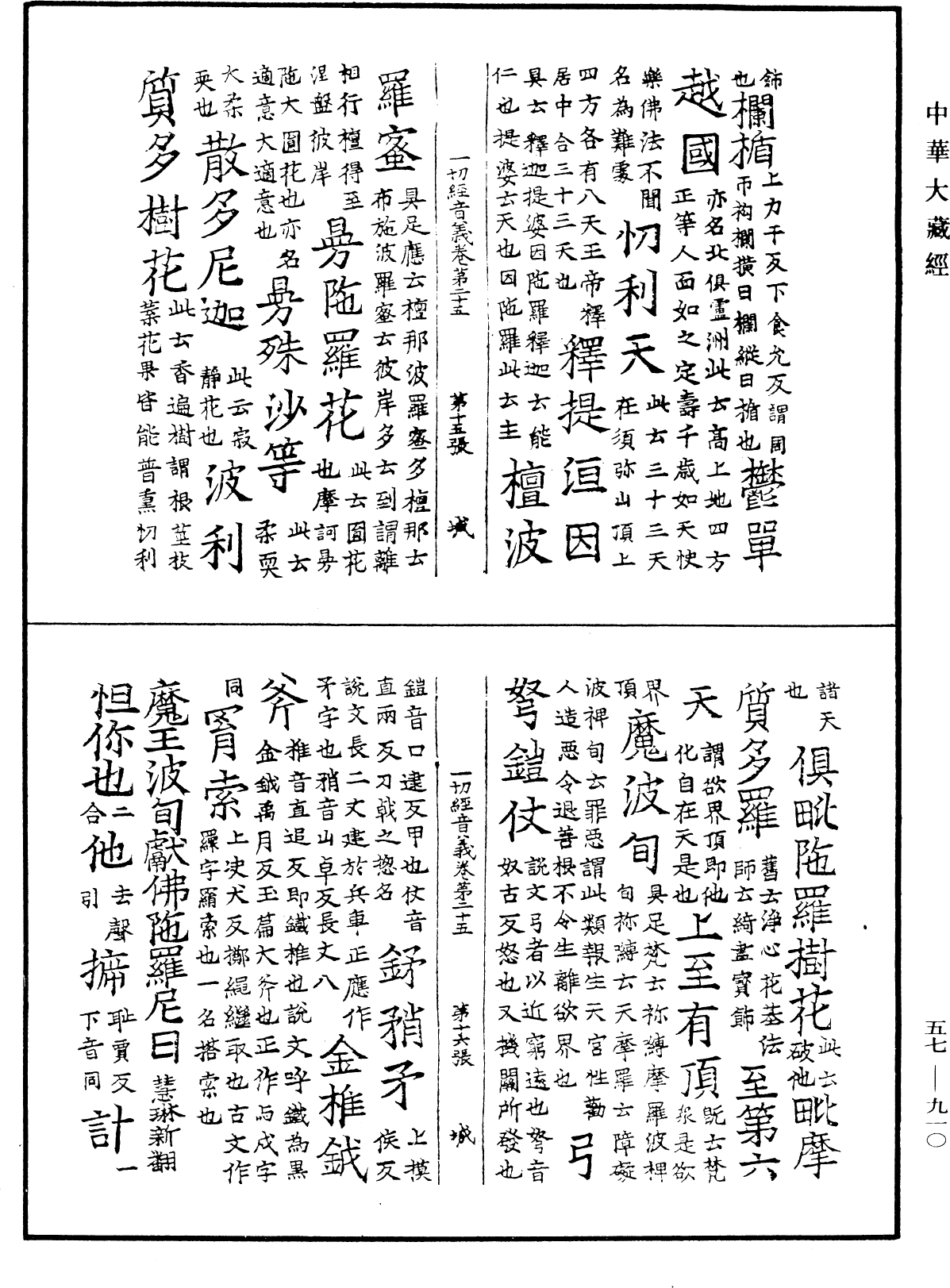 File:《中華大藏經》 第57冊 第0910頁.png