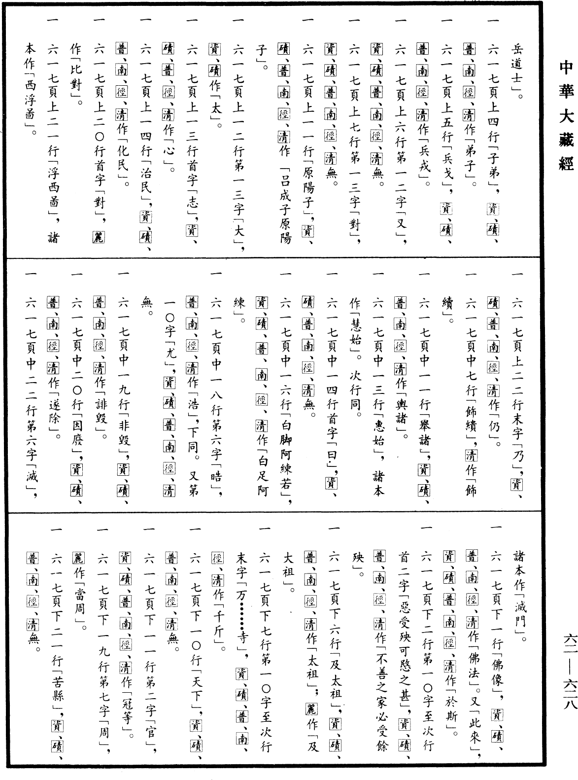 File:《中華大藏經》 第62冊 第0628頁.png