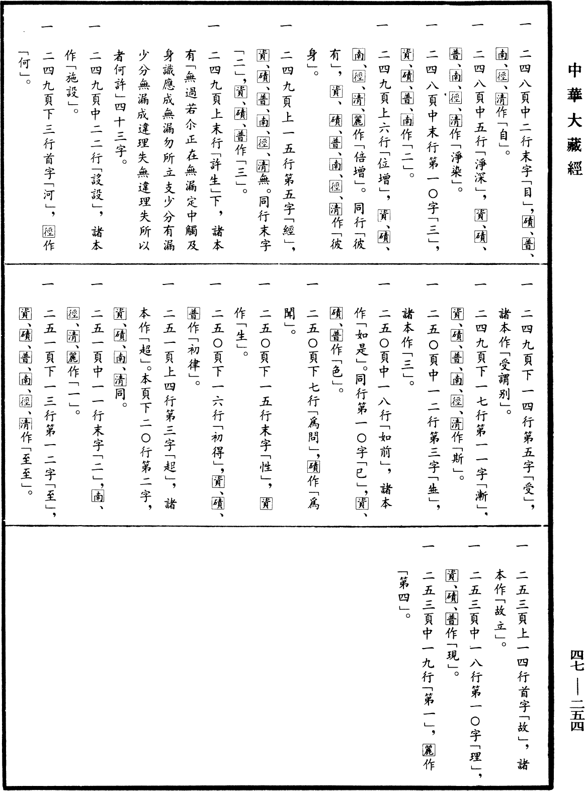 File:《中華大藏經》 第47冊 第254頁.png