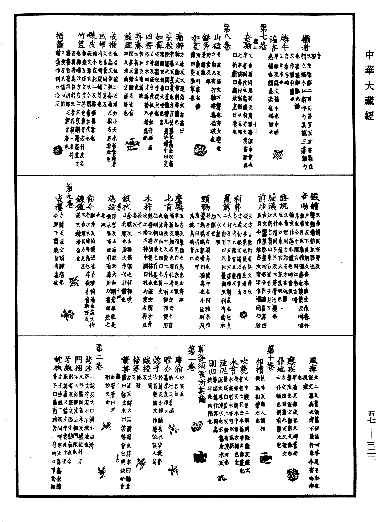 一切經音義《中華大藏經》_第57冊_第0322頁