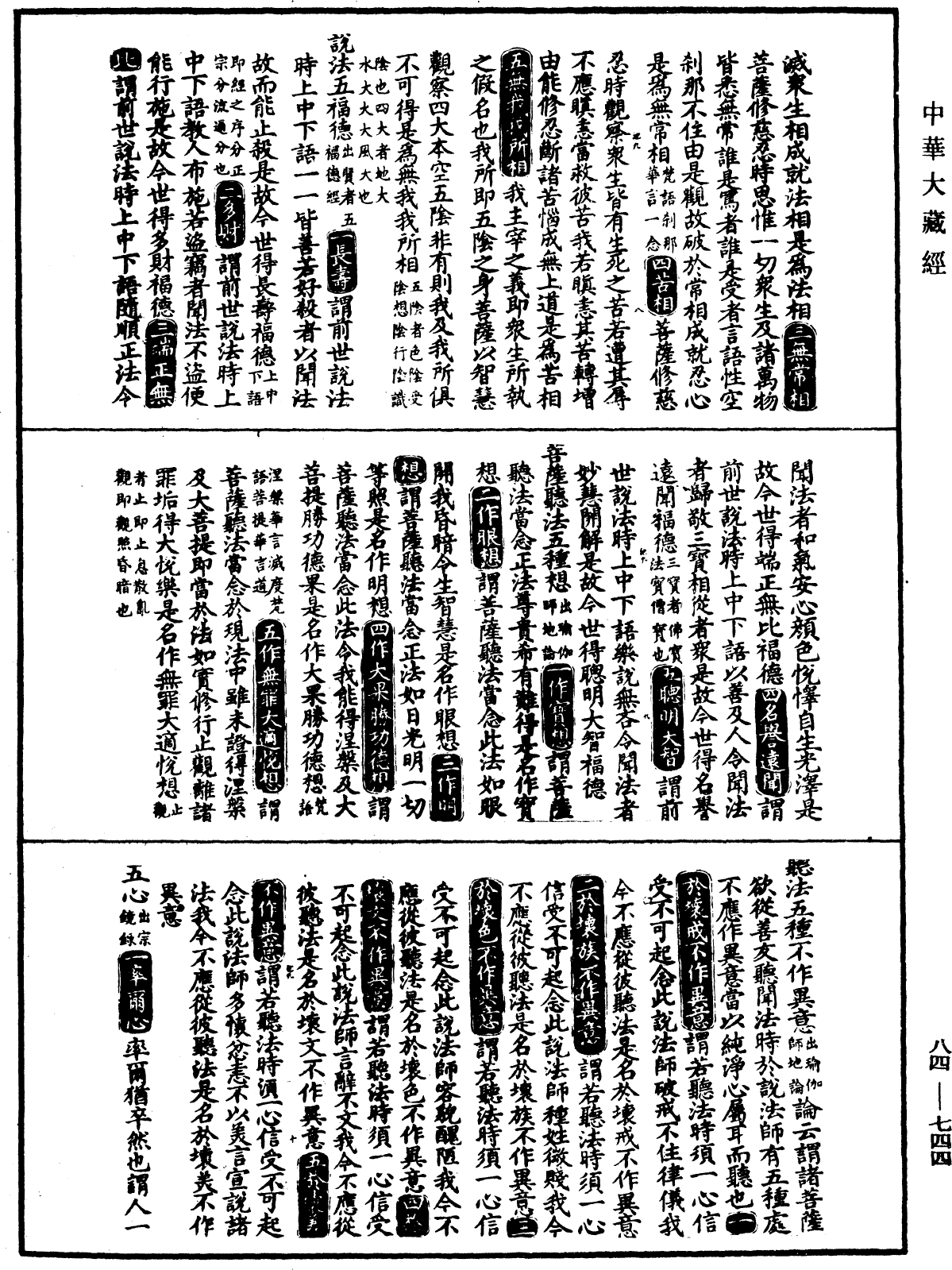 大明三藏法數(內總目二卷)《中華大藏經》_第84冊_第0744頁