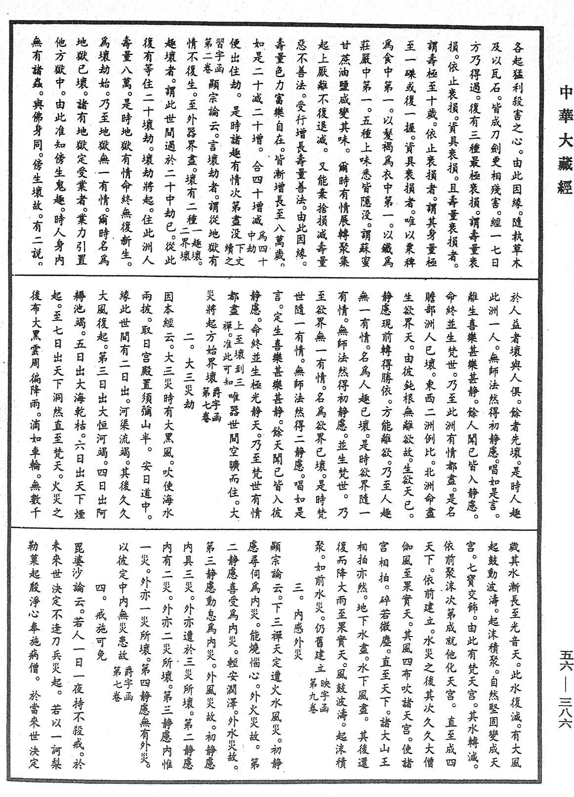 大藏一覽集《中華大藏經》_第56冊_第0386頁
