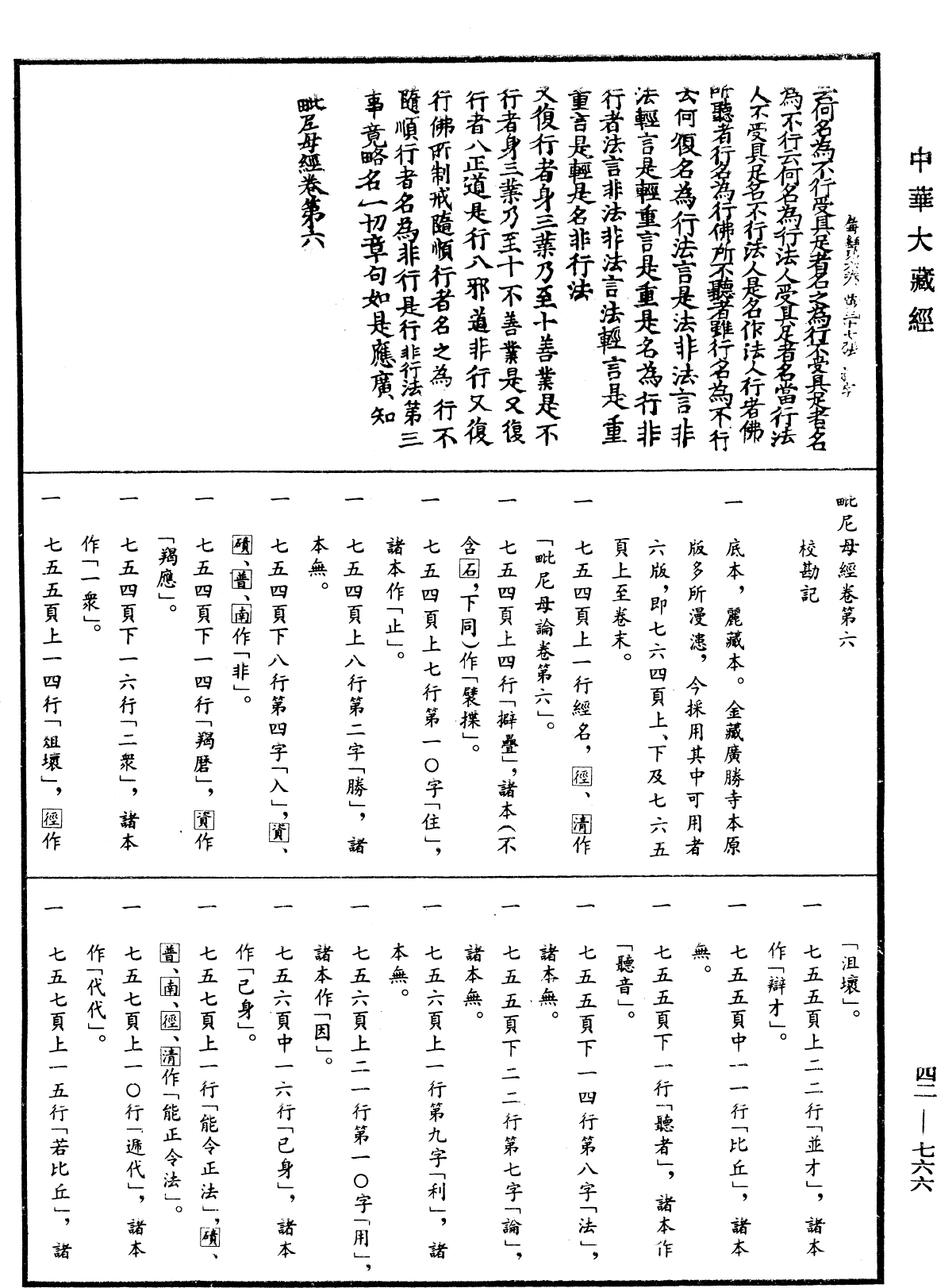 File:《中華大藏經》 第42冊 第766頁.png