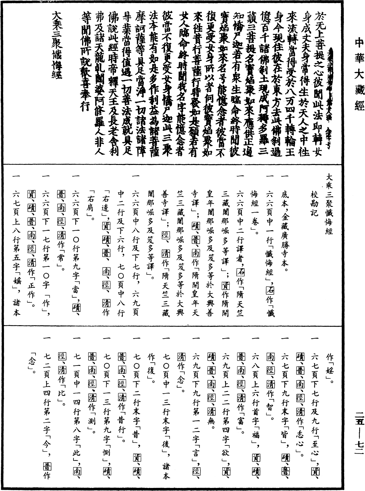 File:《中華大藏經》 第25冊 第072頁.png