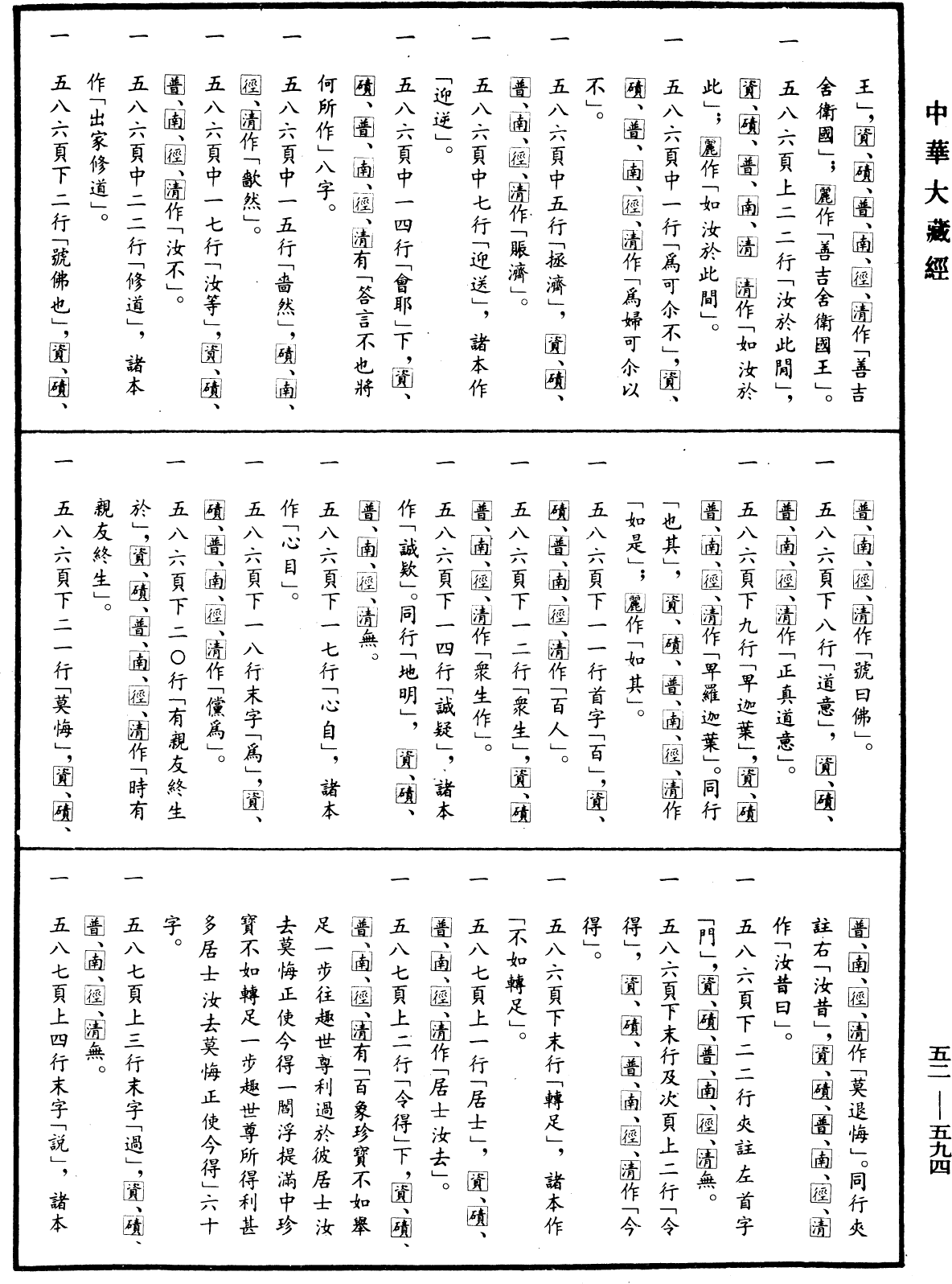 File:《中華大藏經》 第52冊 第594頁.png