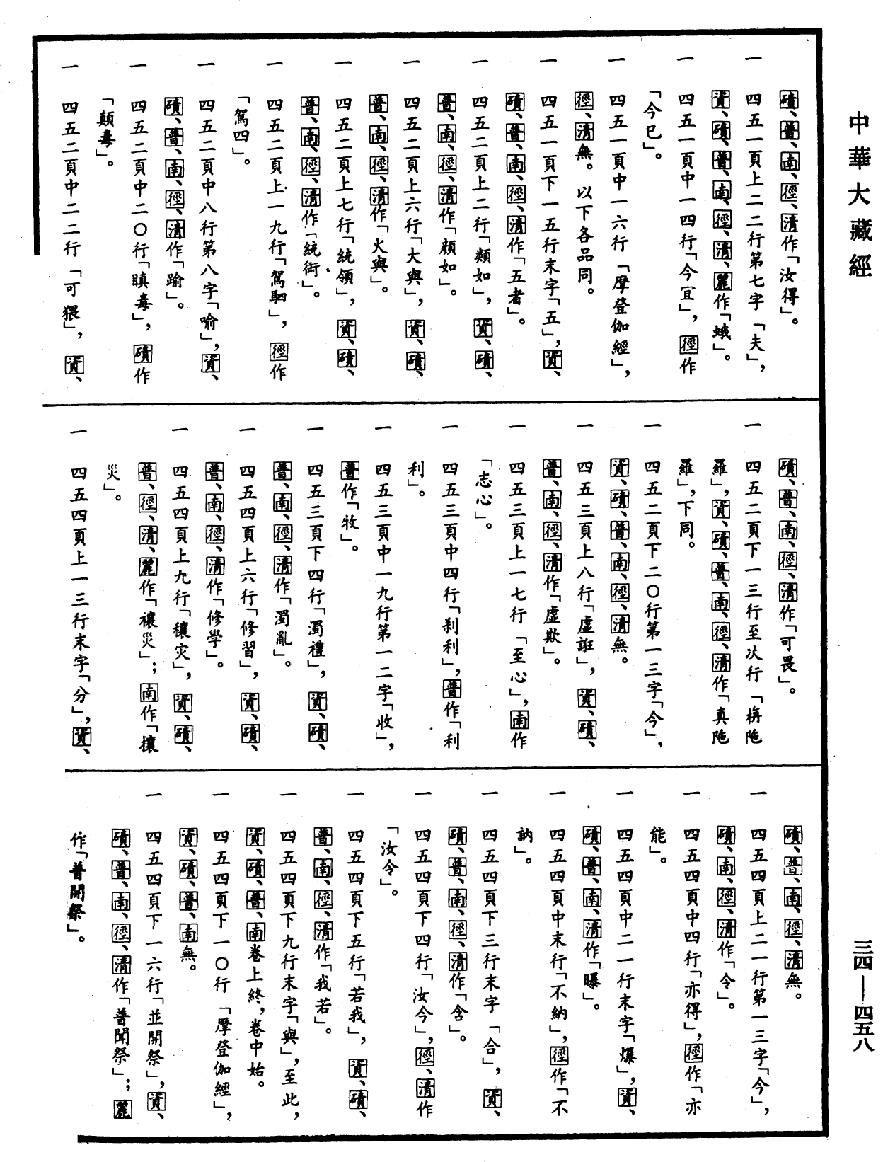 File:《中華大藏經》 第34冊 第0458頁.png