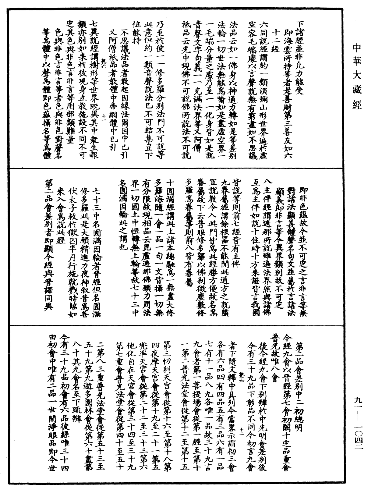 File:《中華大藏經》 第91冊 第1042頁.png