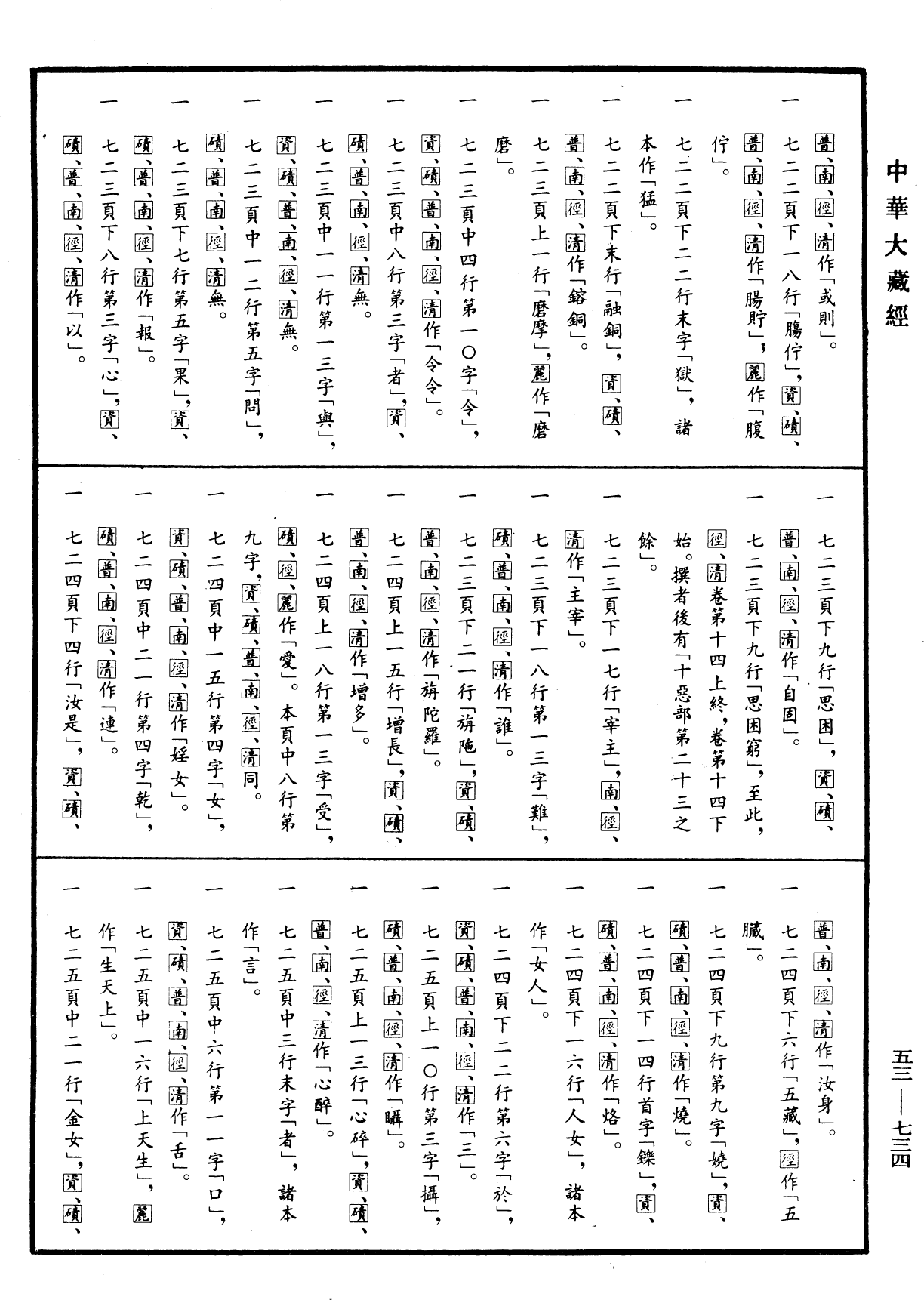 File:《中華大藏經》 第53冊 第734頁.png
