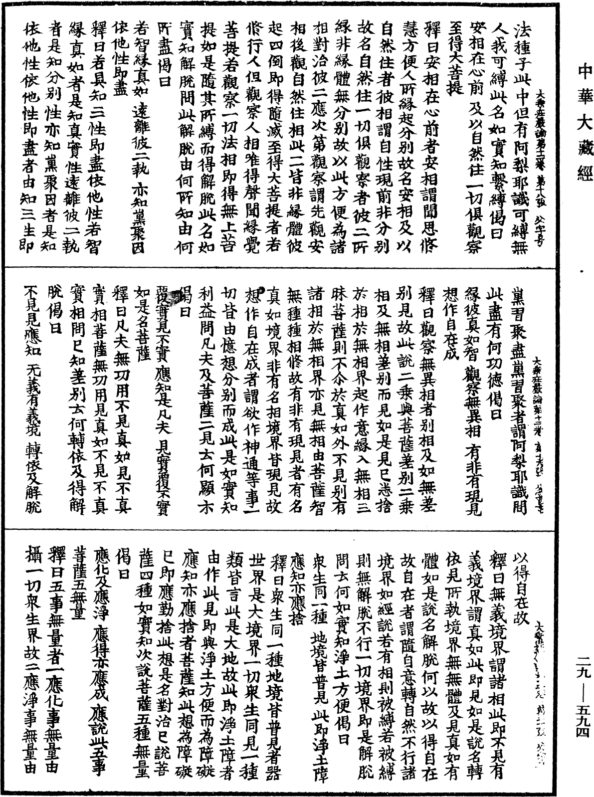 File:《中華大藏經》 第29冊 第0594頁.png