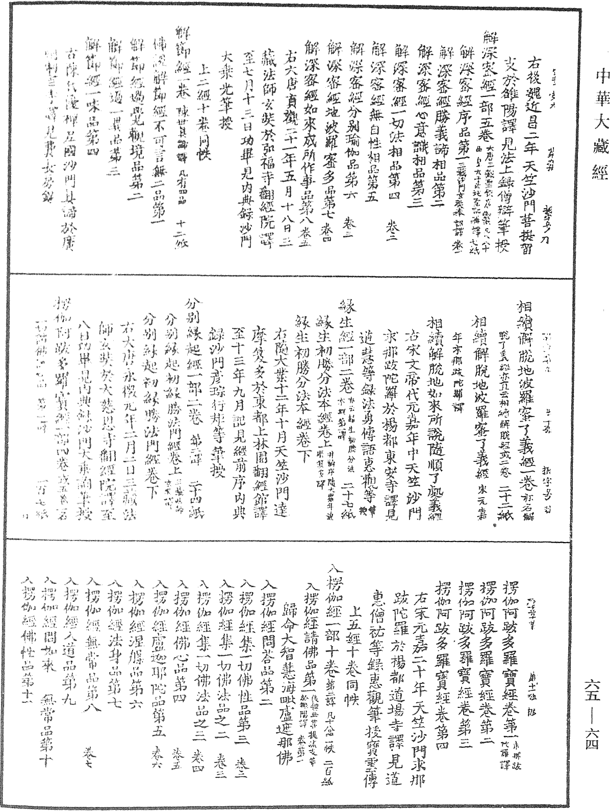 File:《中華大藏經》 第65冊 第0064頁.png