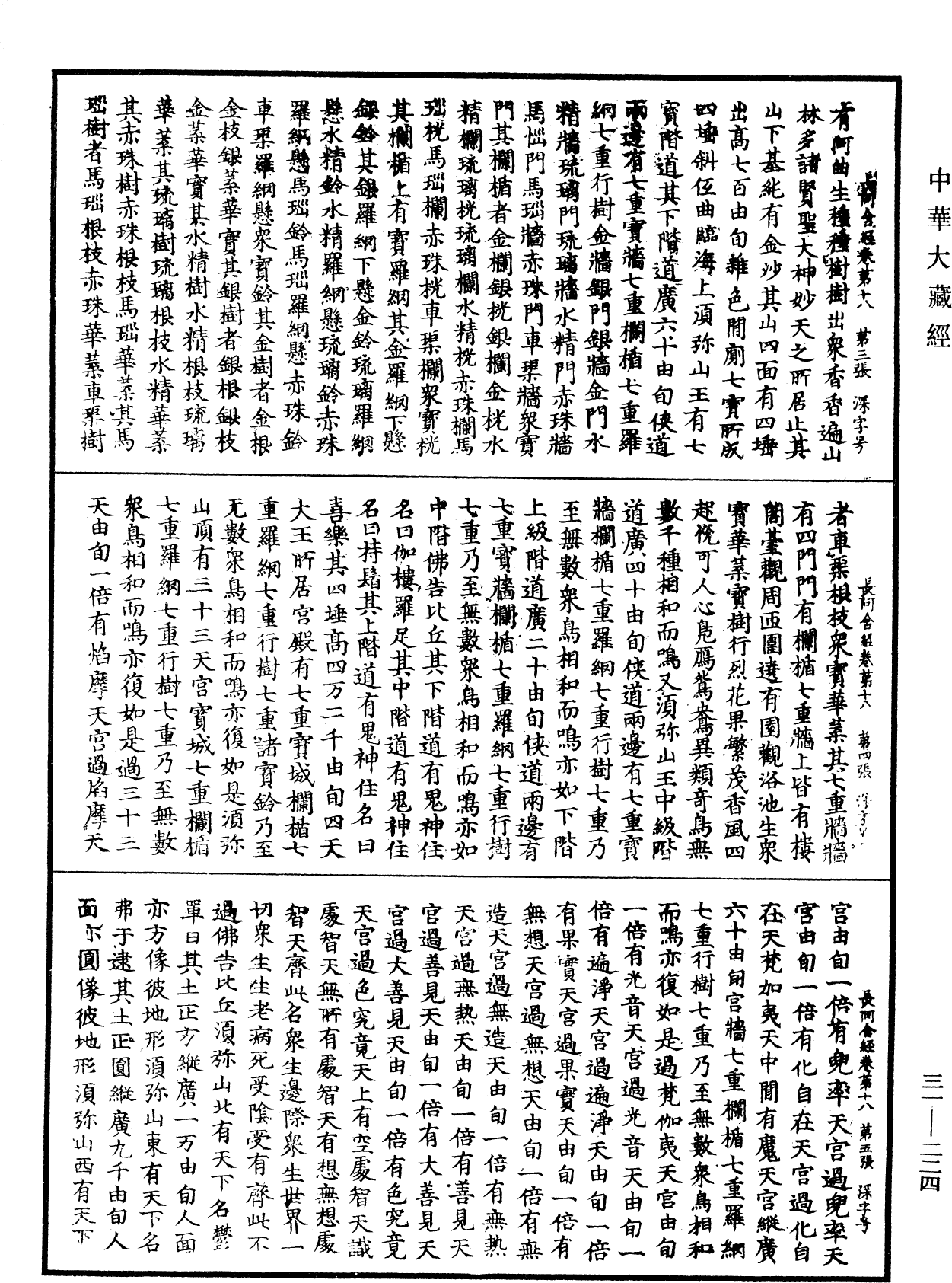 佛说长阿含经《中华大藏经》_第31册_第0224页