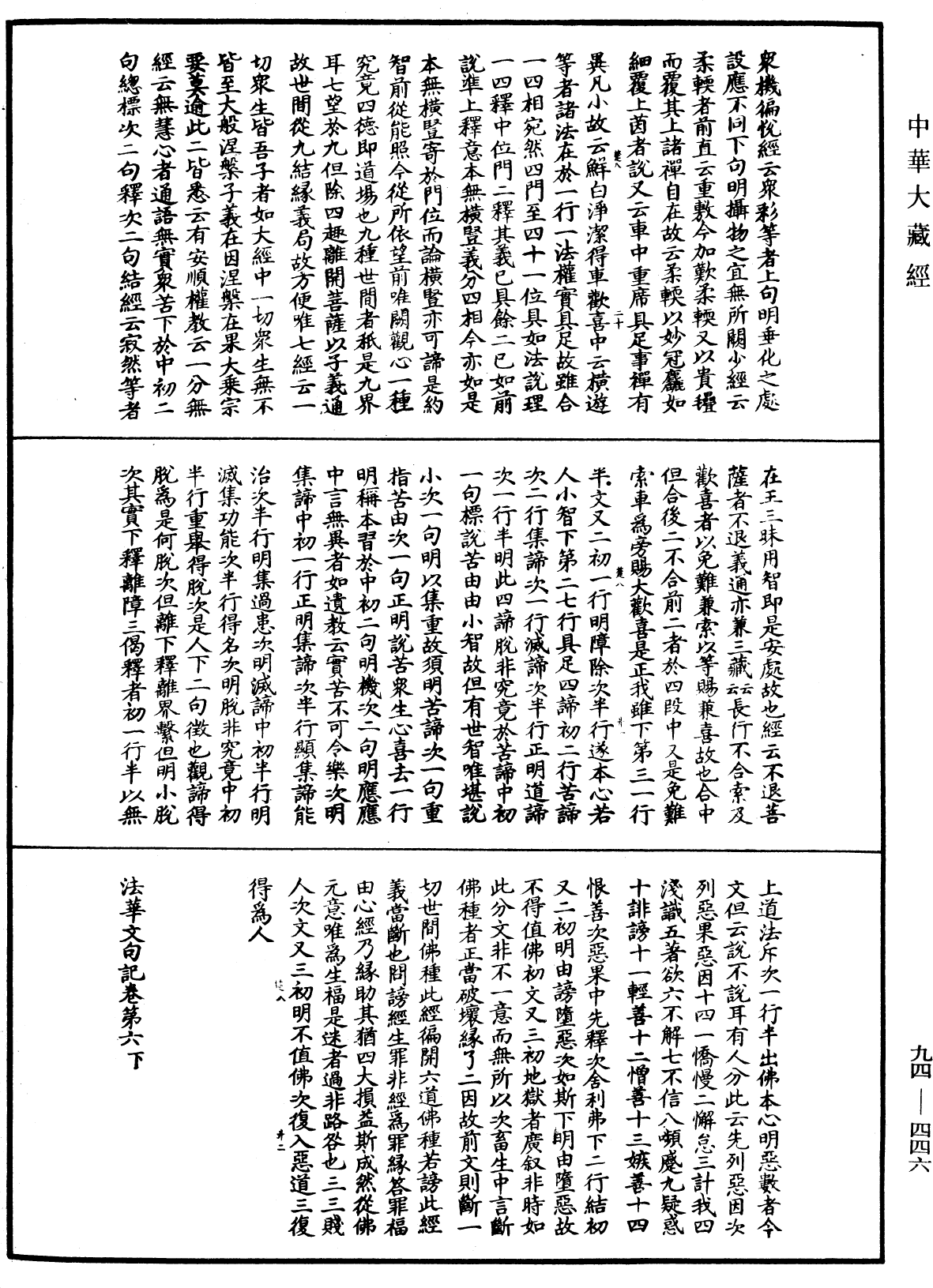 File:《中華大藏經》 第94冊 第446頁.png