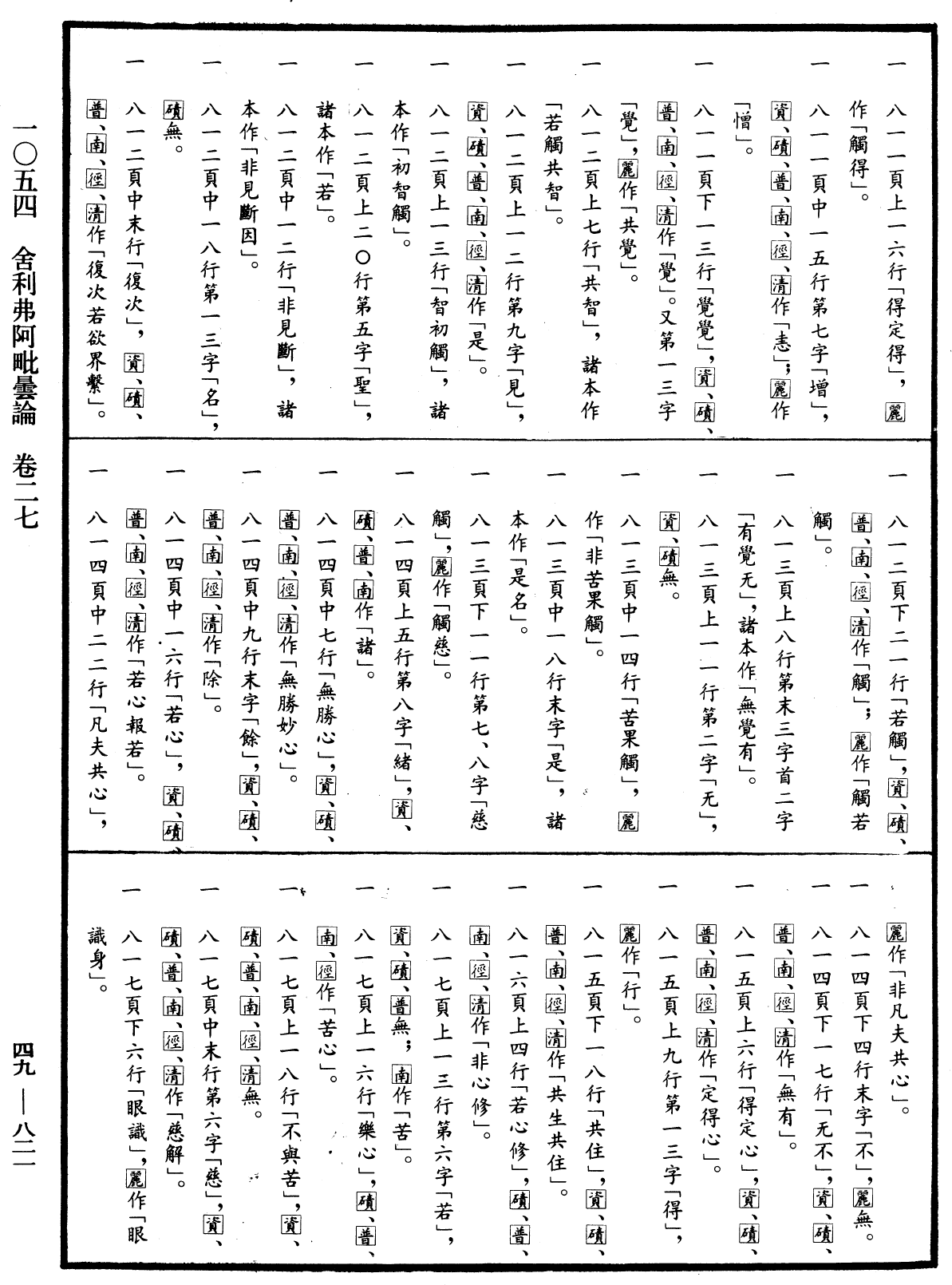 File:《中華大藏經》 第49冊 第0821頁.png