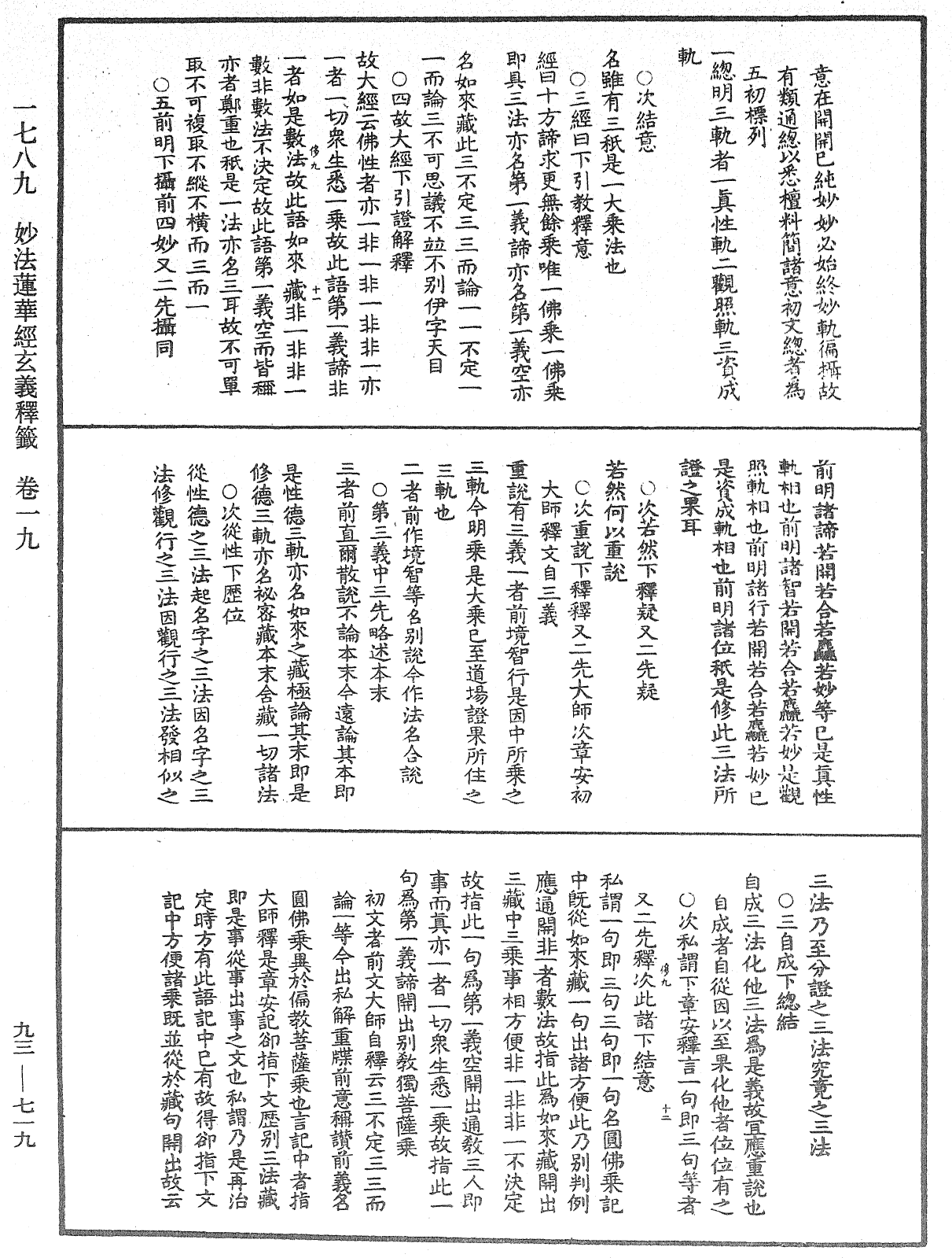 File:《中華大藏經》 第93冊 第719頁.png