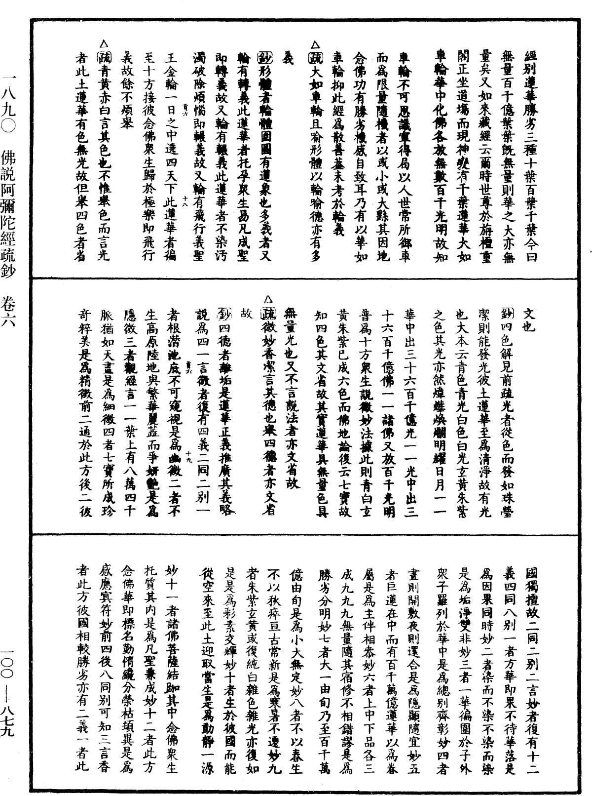 File:《中華大藏經》 第100冊 第879頁.png
