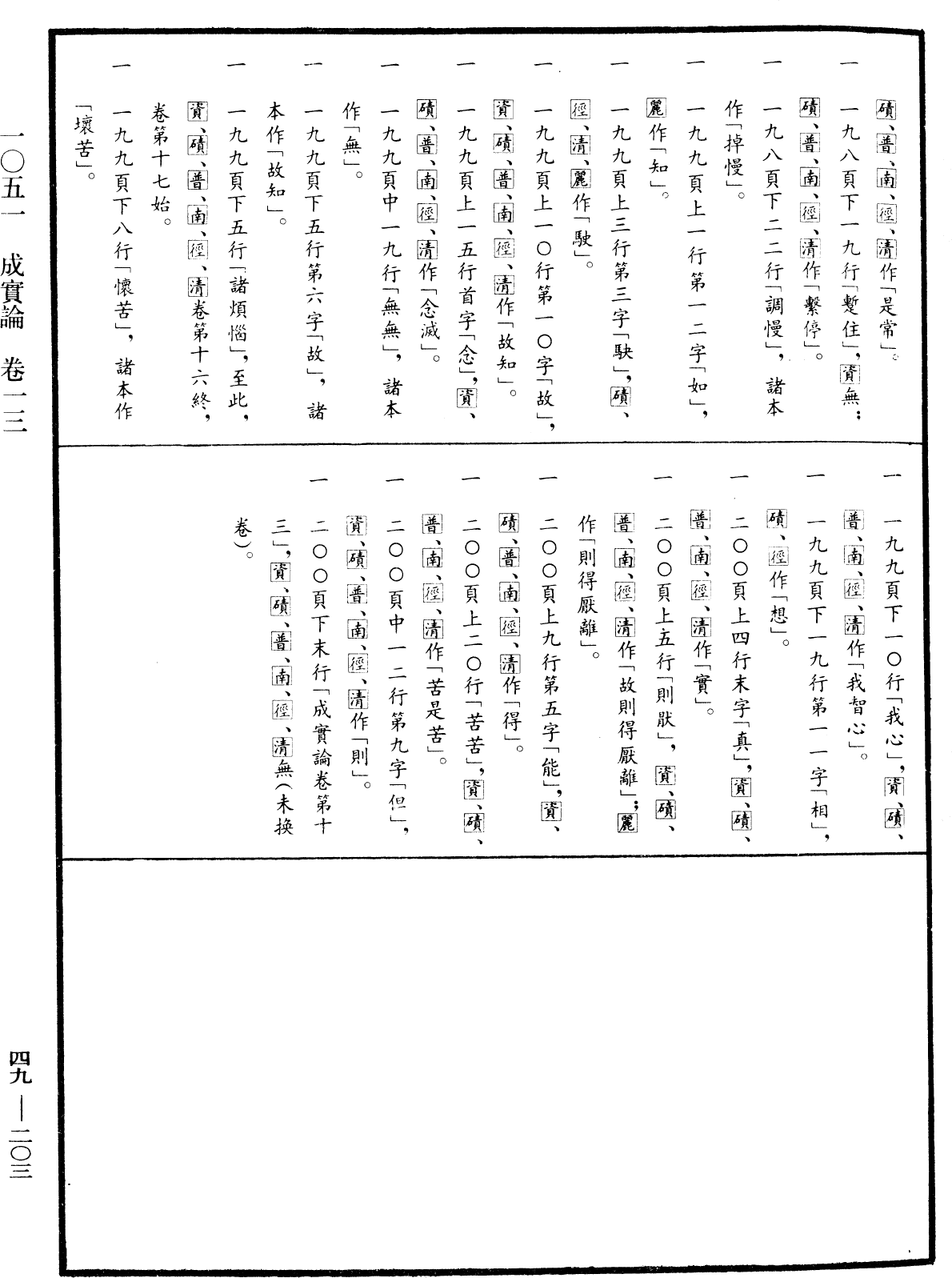成實論《中華大藏經》_第49冊_第0203頁