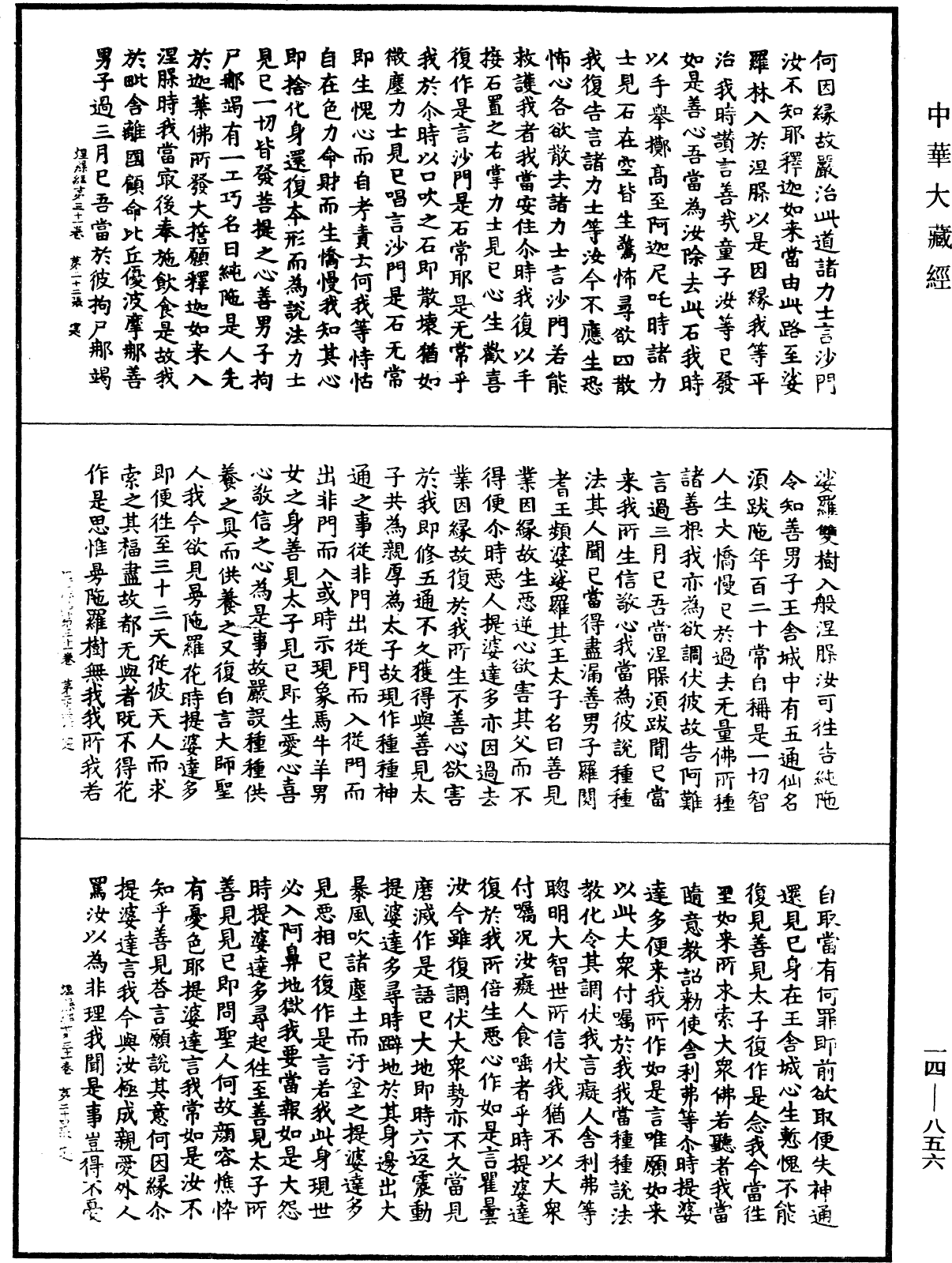 File:《中華大藏經》 第14冊 第856頁.png