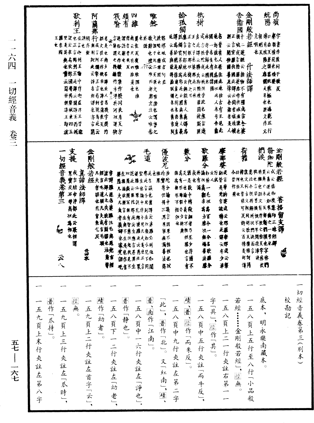 一切經音義《中華大藏經》_第57冊_第0167頁