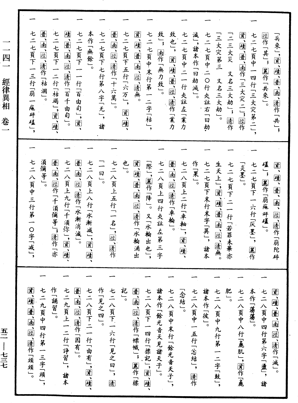 經律異相《中華大藏經》_第52冊_第737頁