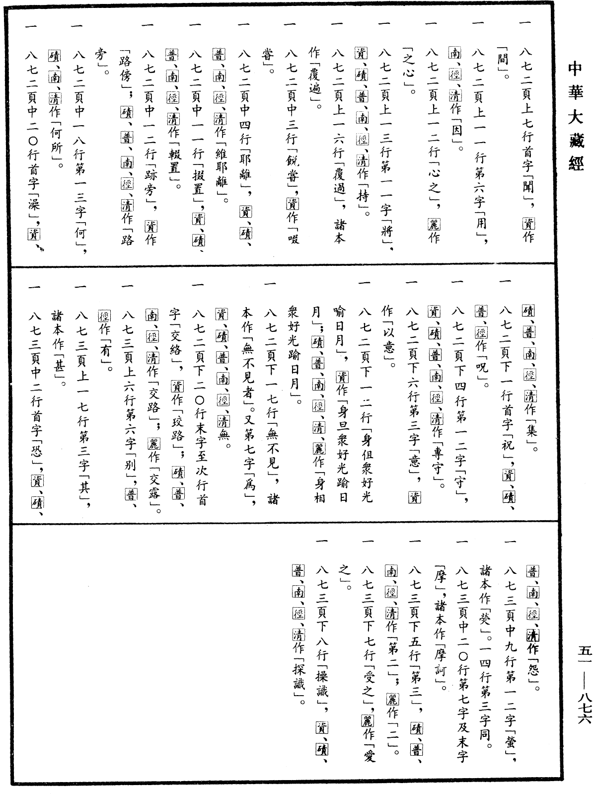 File:《中華大藏經》 第51冊 第876頁.png