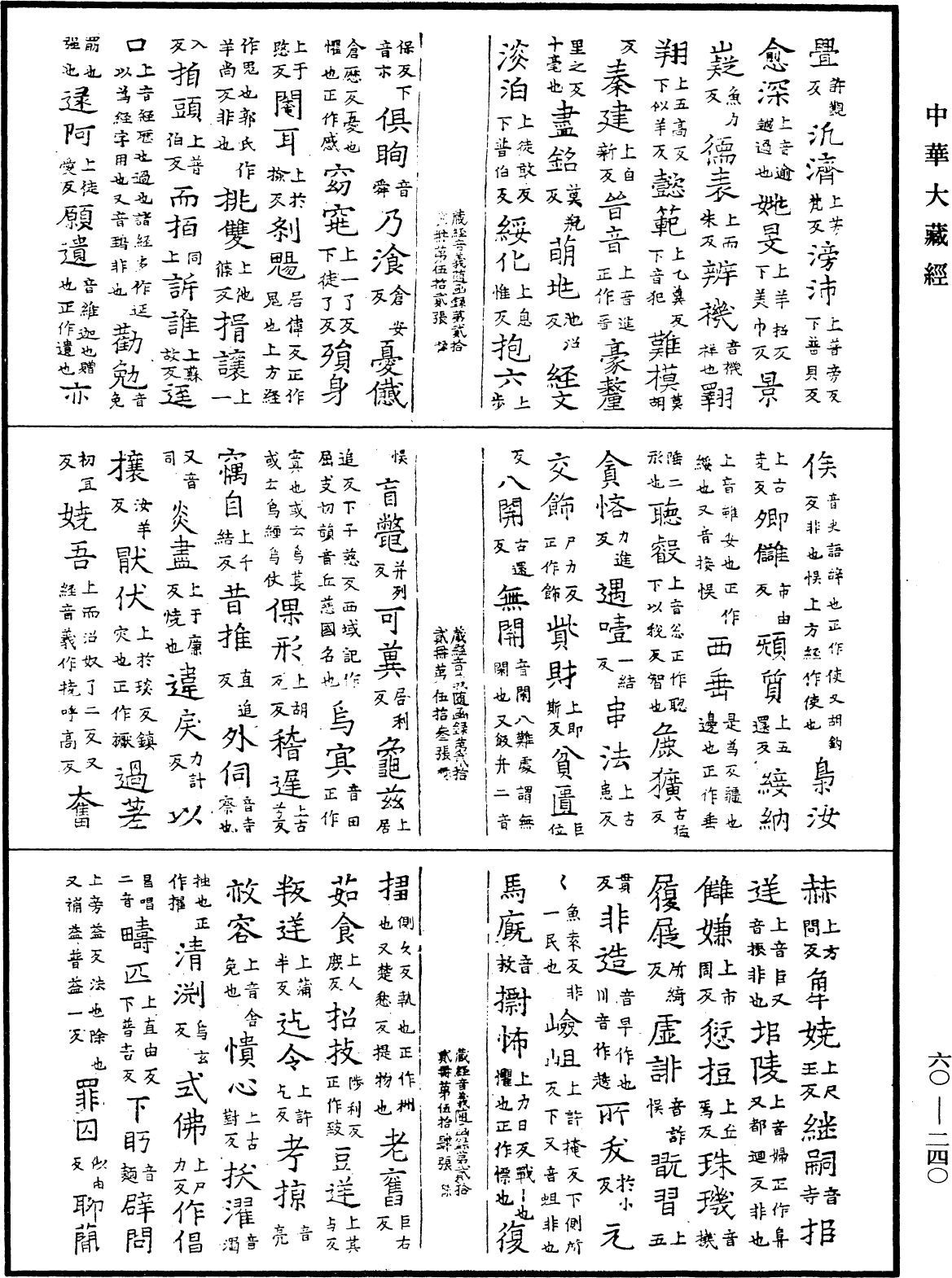 File:《中華大藏經》 第60冊 第0240頁.png