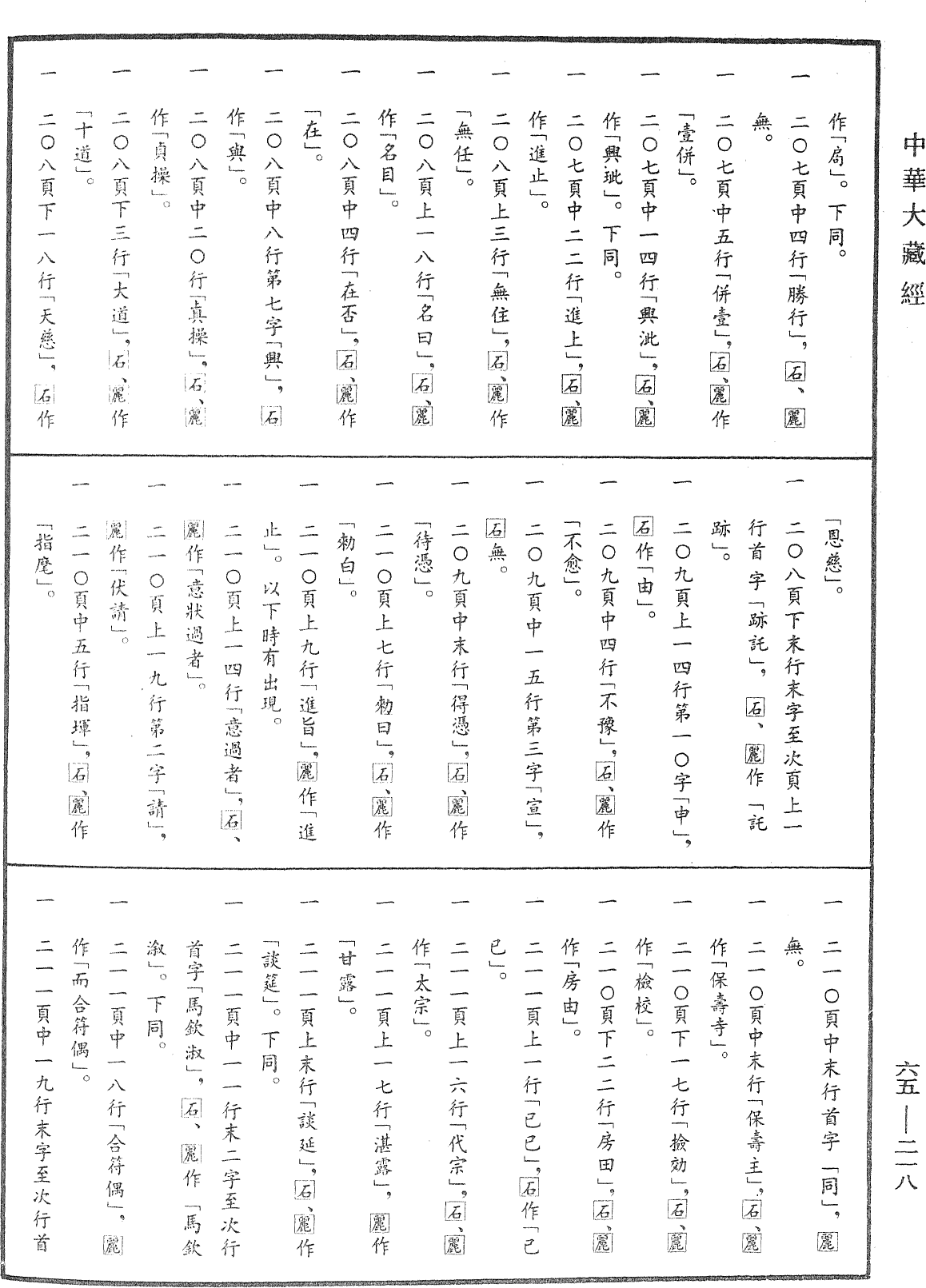 File:《中華大藏經》 第65冊 第0218頁.png