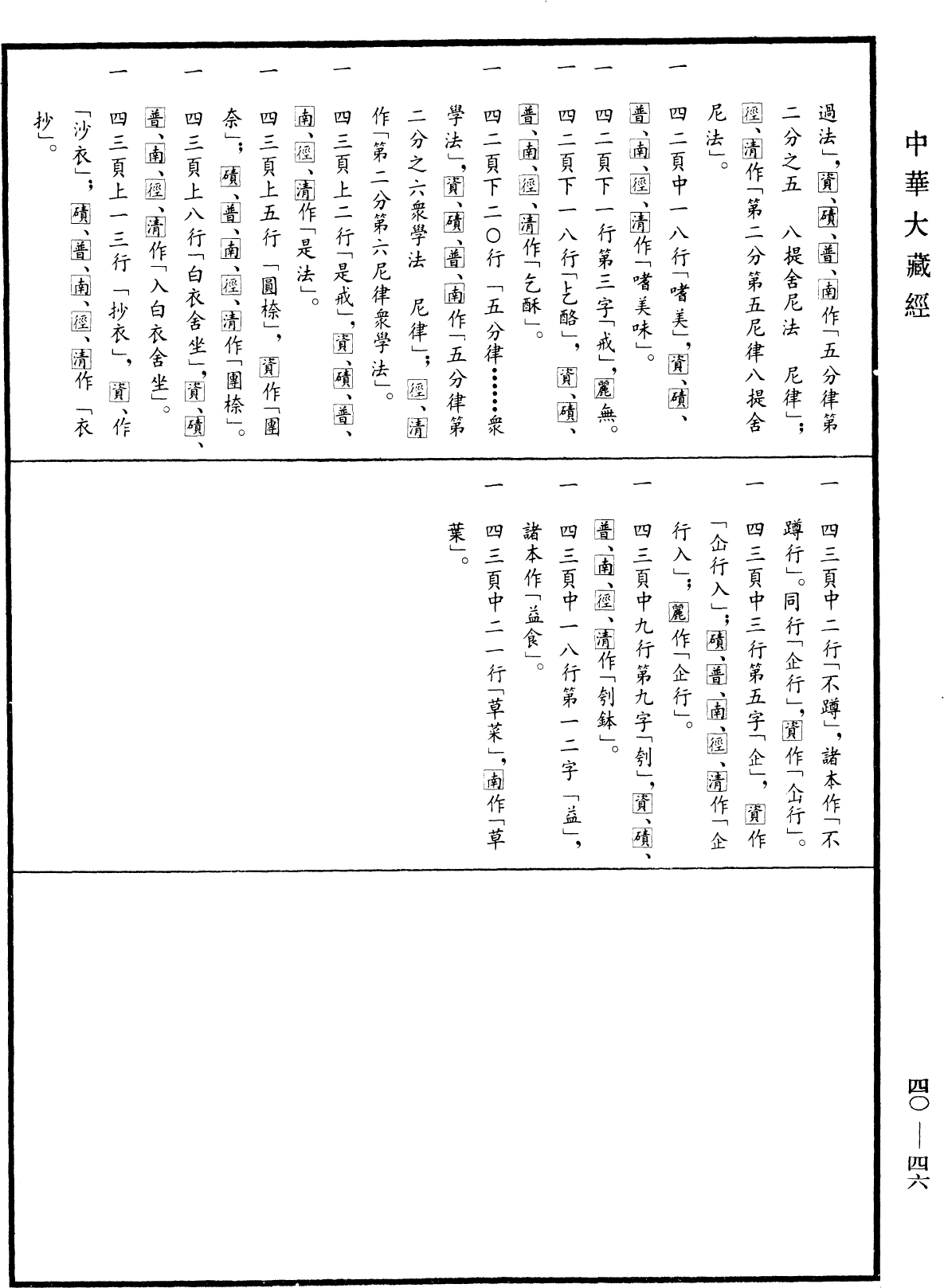 五分律《中華大藏經》_第40冊_第046頁14