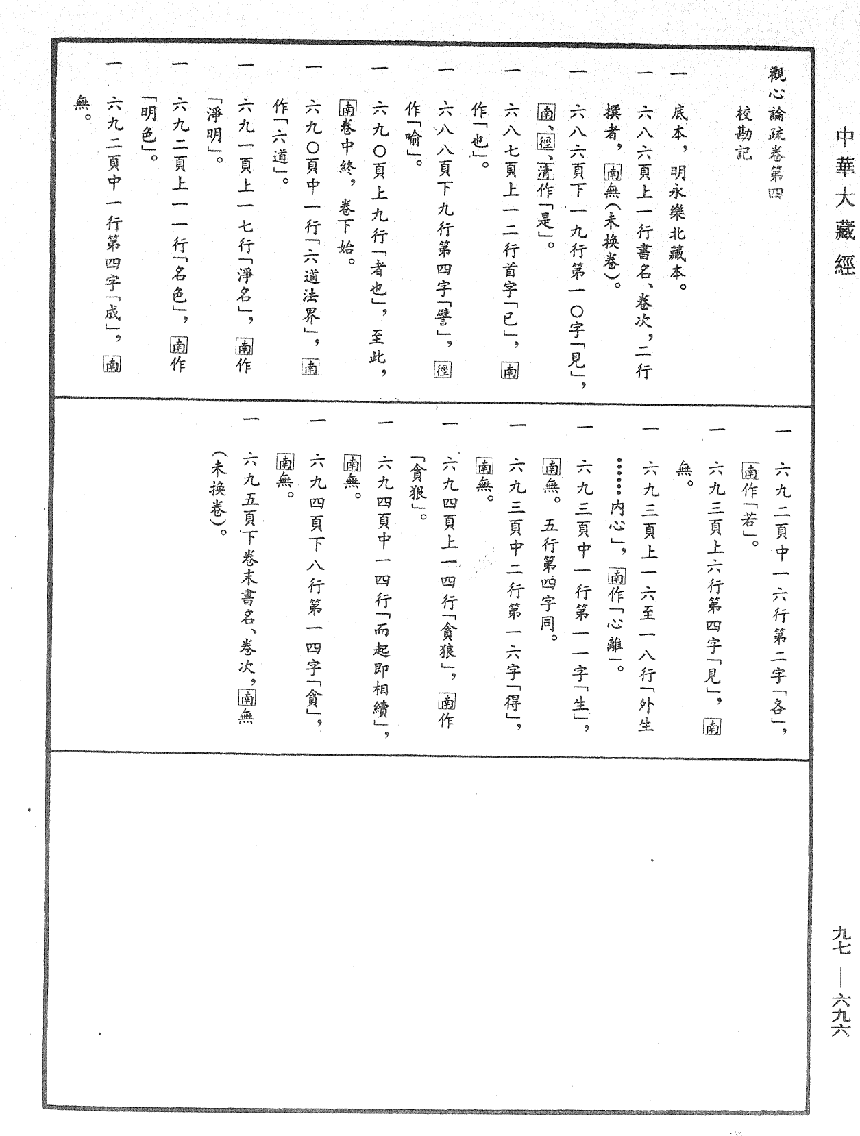 File:《中華大藏經》 第97冊 第696頁.png