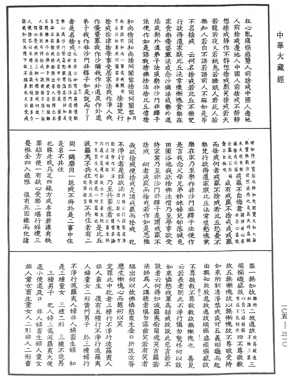 File:《中華大藏經》 第105冊 第310頁.png