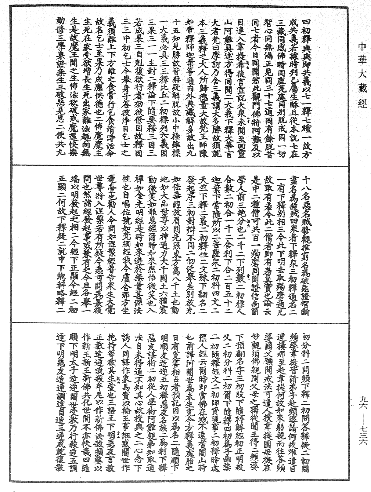 File:《中華大藏經》 第96冊 第736頁.png