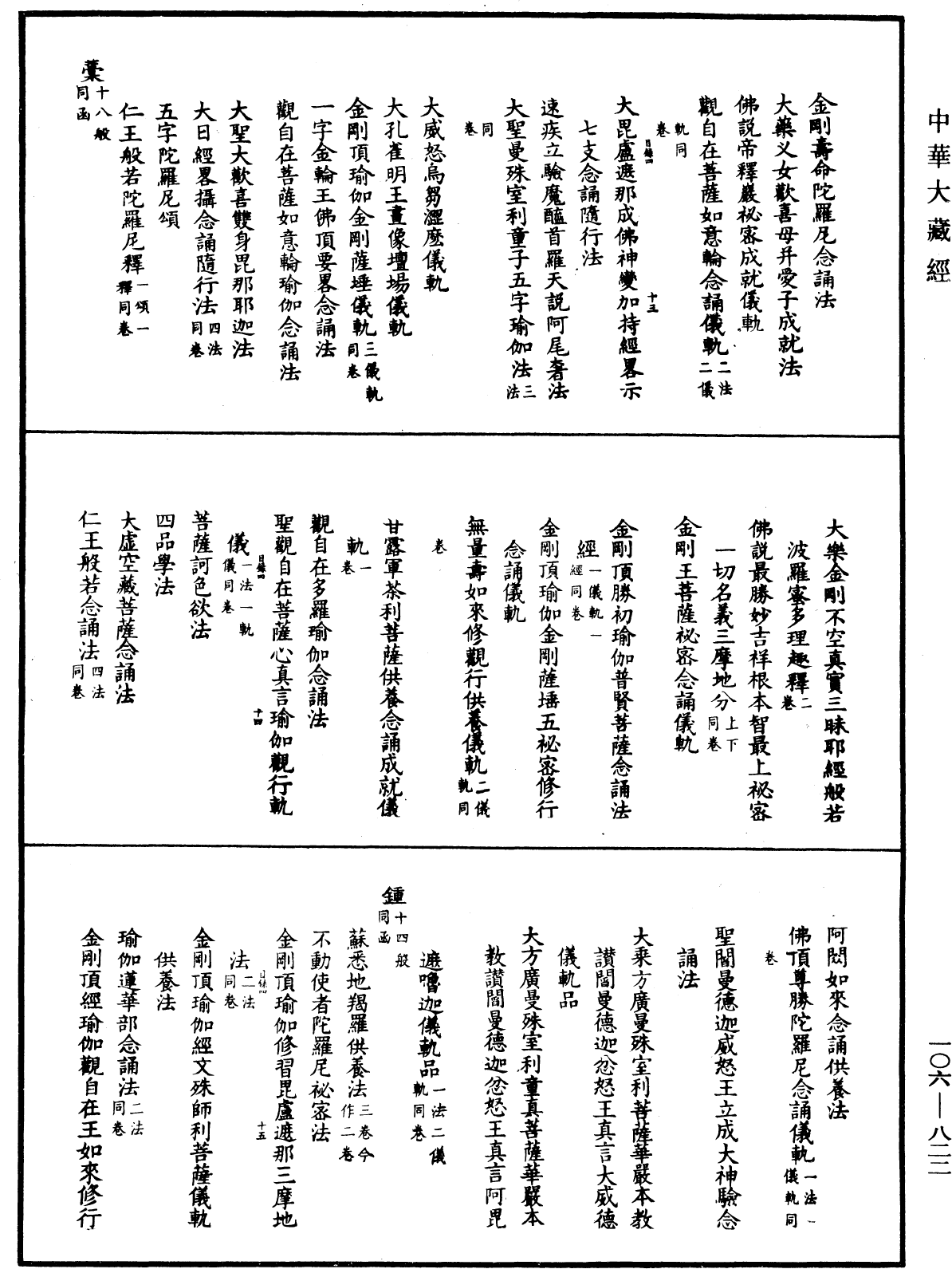 大清三藏圣教目录《中华大藏经》_第106册_第822页