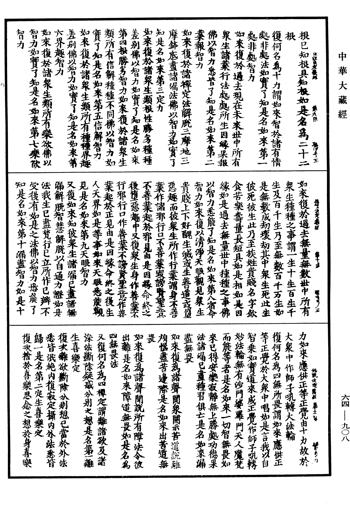 File:《中華大藏經》 第64冊 第0908頁.png