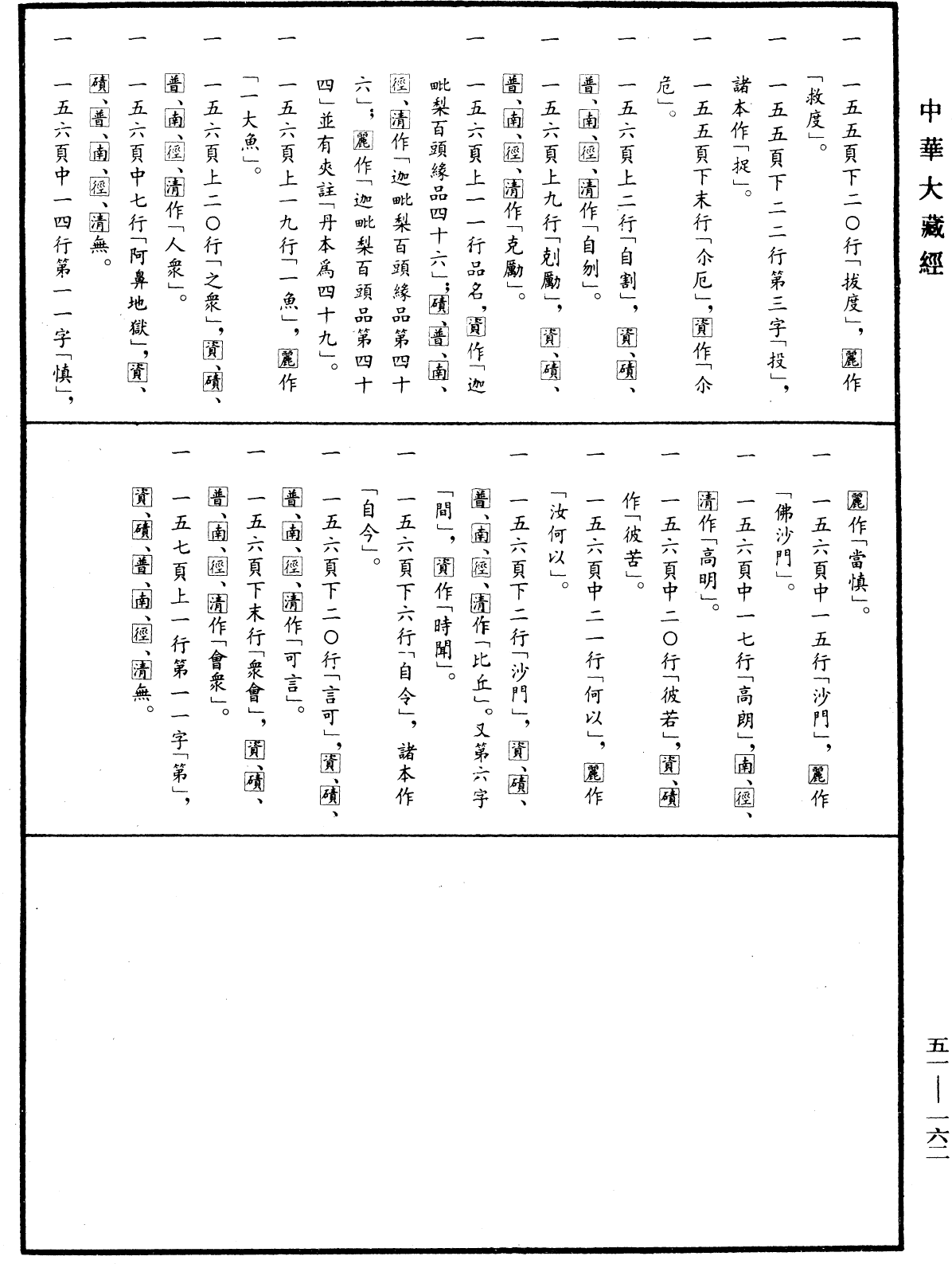 File:《中華大藏經》 第51冊 第162頁.png