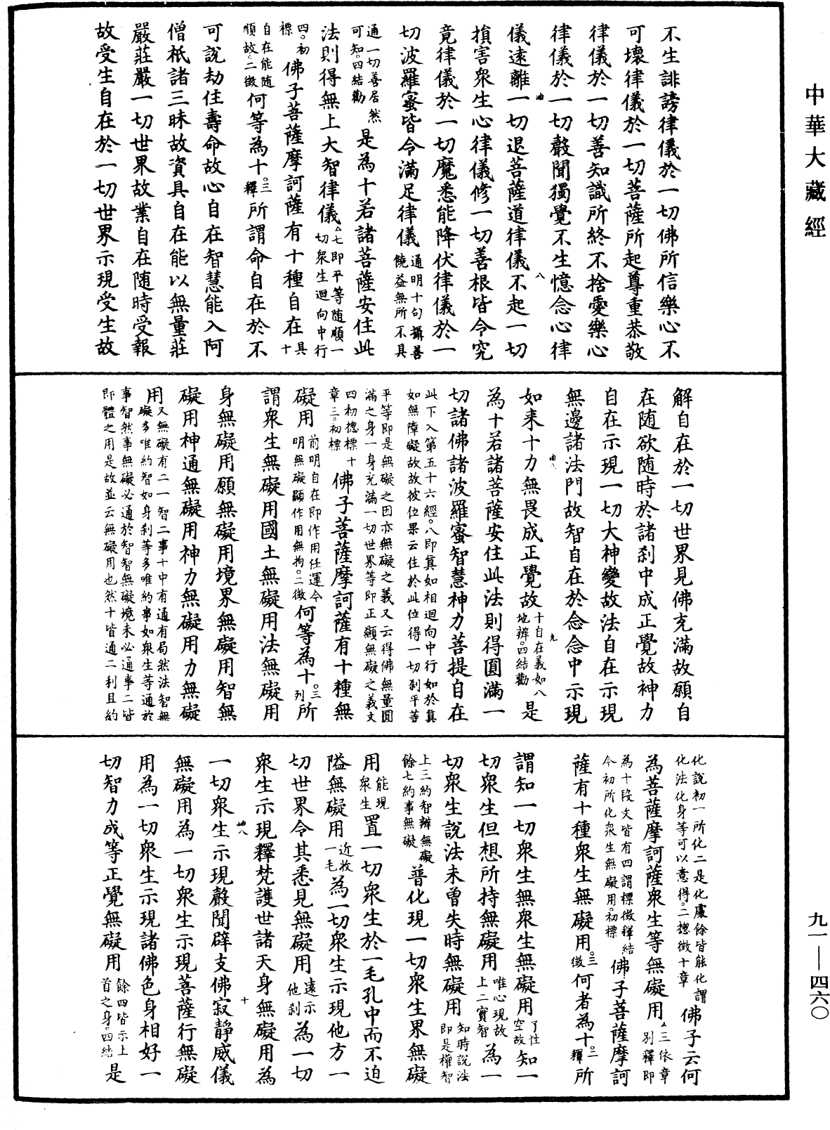 File:《中華大藏經》 第91冊 第0460頁.png