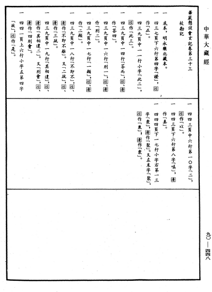 File:《中華大藏經》 第90冊 第448頁.png