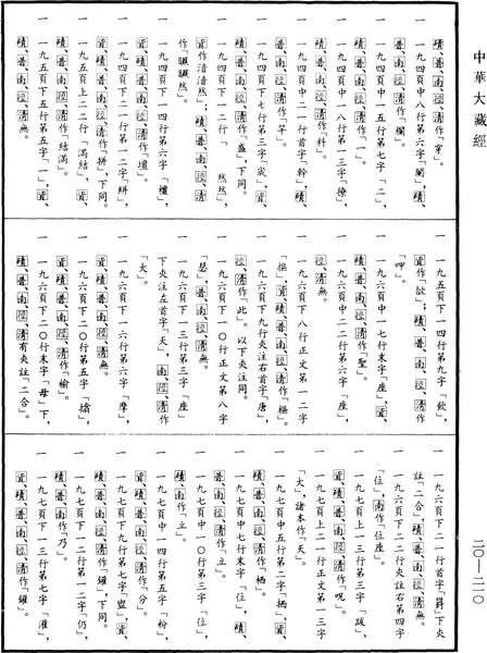 File:《中華大藏經》 第20冊 第0210頁.png