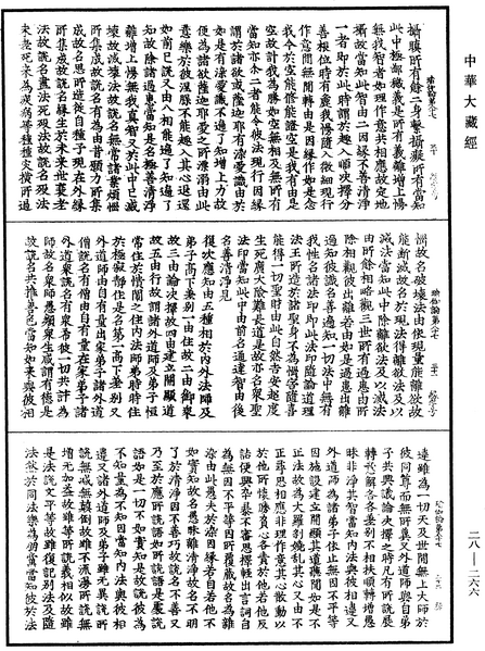 File:《中華大藏經》 第28冊 第0266頁.png