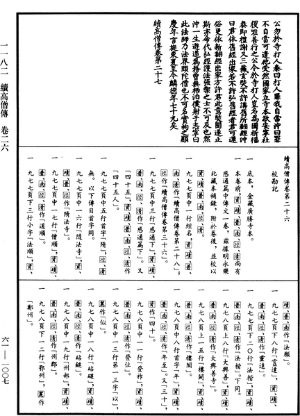 File:《中華大藏經》 第61冊 第1007頁.png