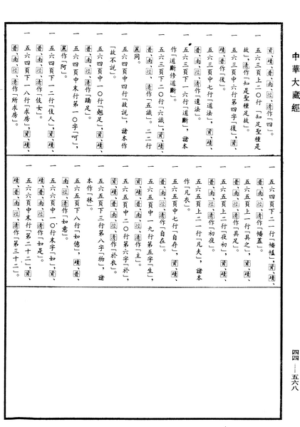 File:《中華大藏經》 第44冊 第0568頁.png