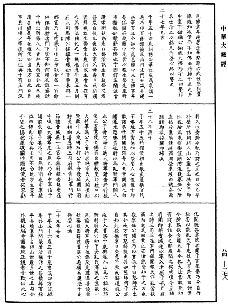 File:《中華大藏經》 第84冊 第0278頁.png