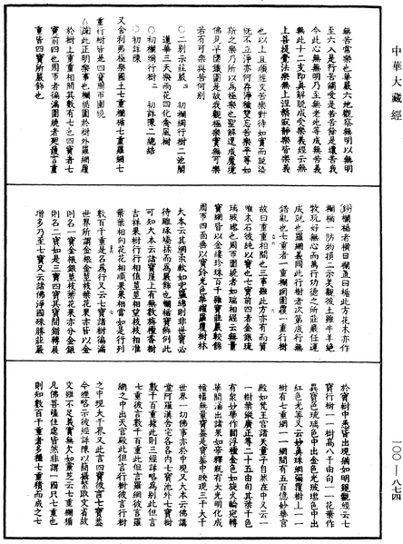 File:《中華大藏經》 第100冊 第874頁.png