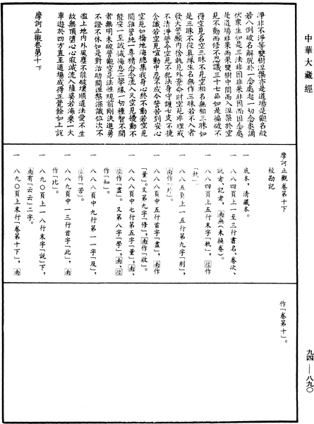 File:《中華大藏經》 第94冊 第890頁.png