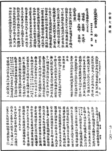 File:《中華大藏經》 第71冊 第890頁.png