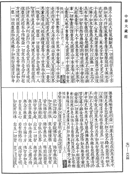 File:《中華大藏經》 第70冊 第0664頁.png