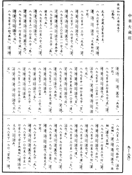 File:《中華大藏經》 第9冊 第0890頁.png