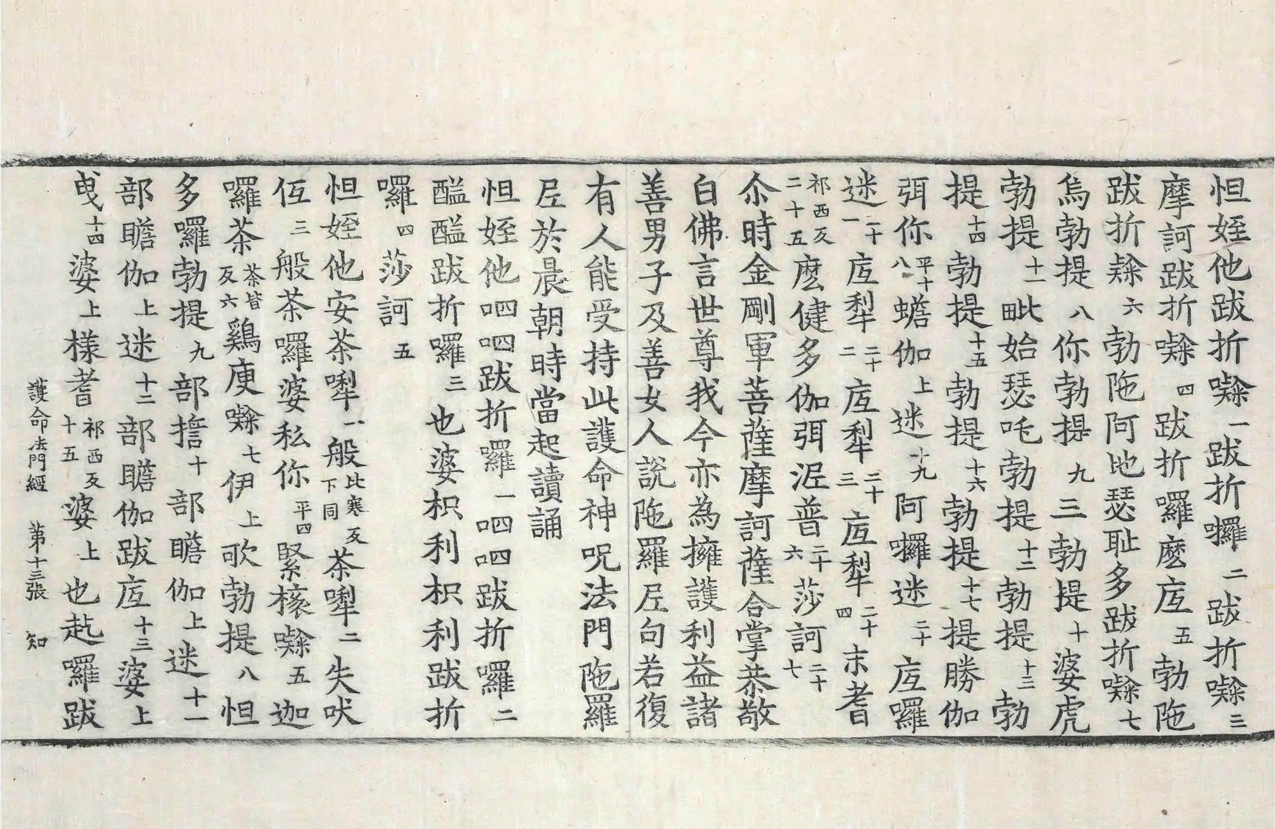 File:高麗藏K0351 護命法門神呪經 1卷.djvu