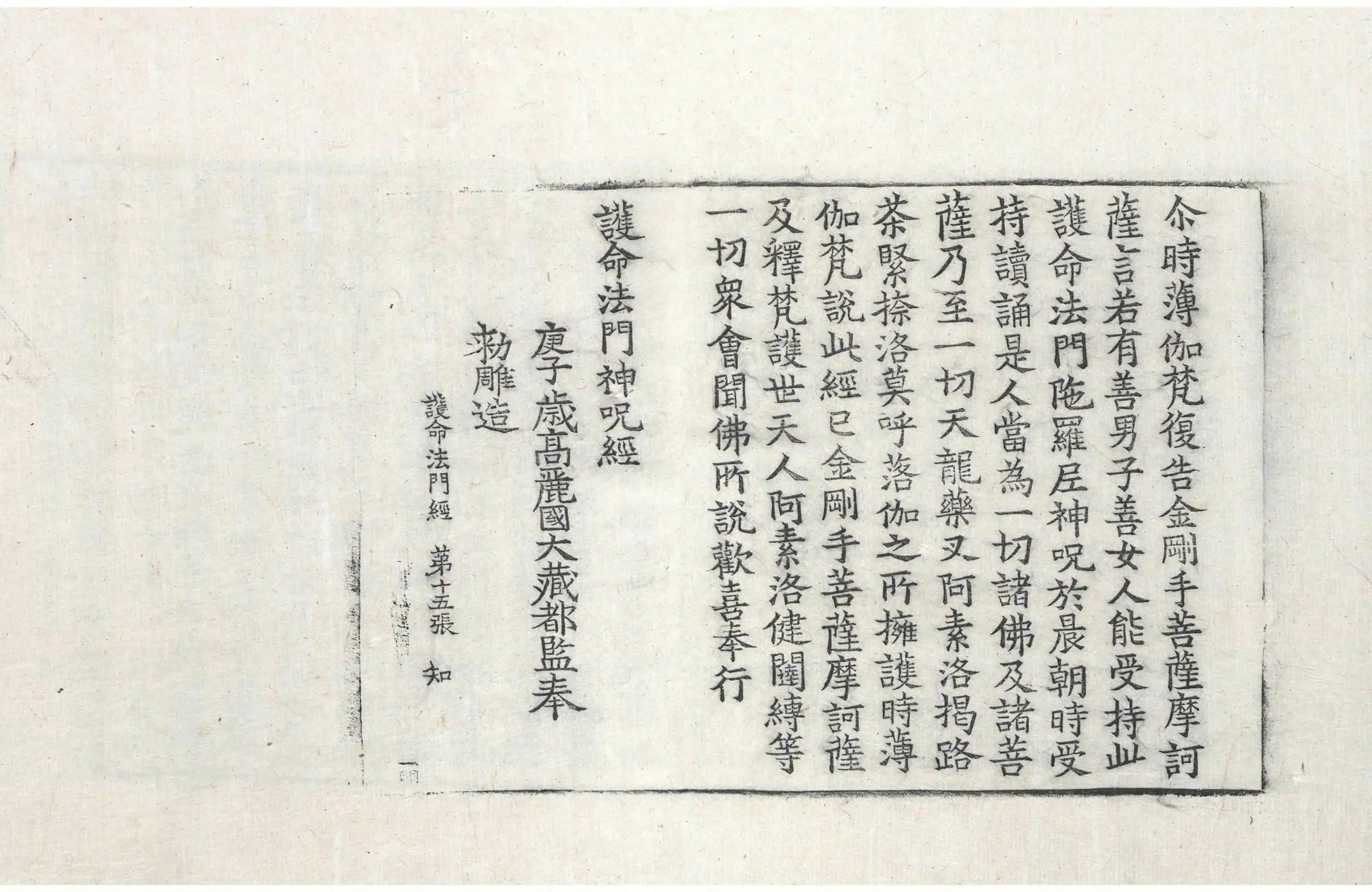 File:高麗藏K0351 護命法門神呪經 1卷.djvu