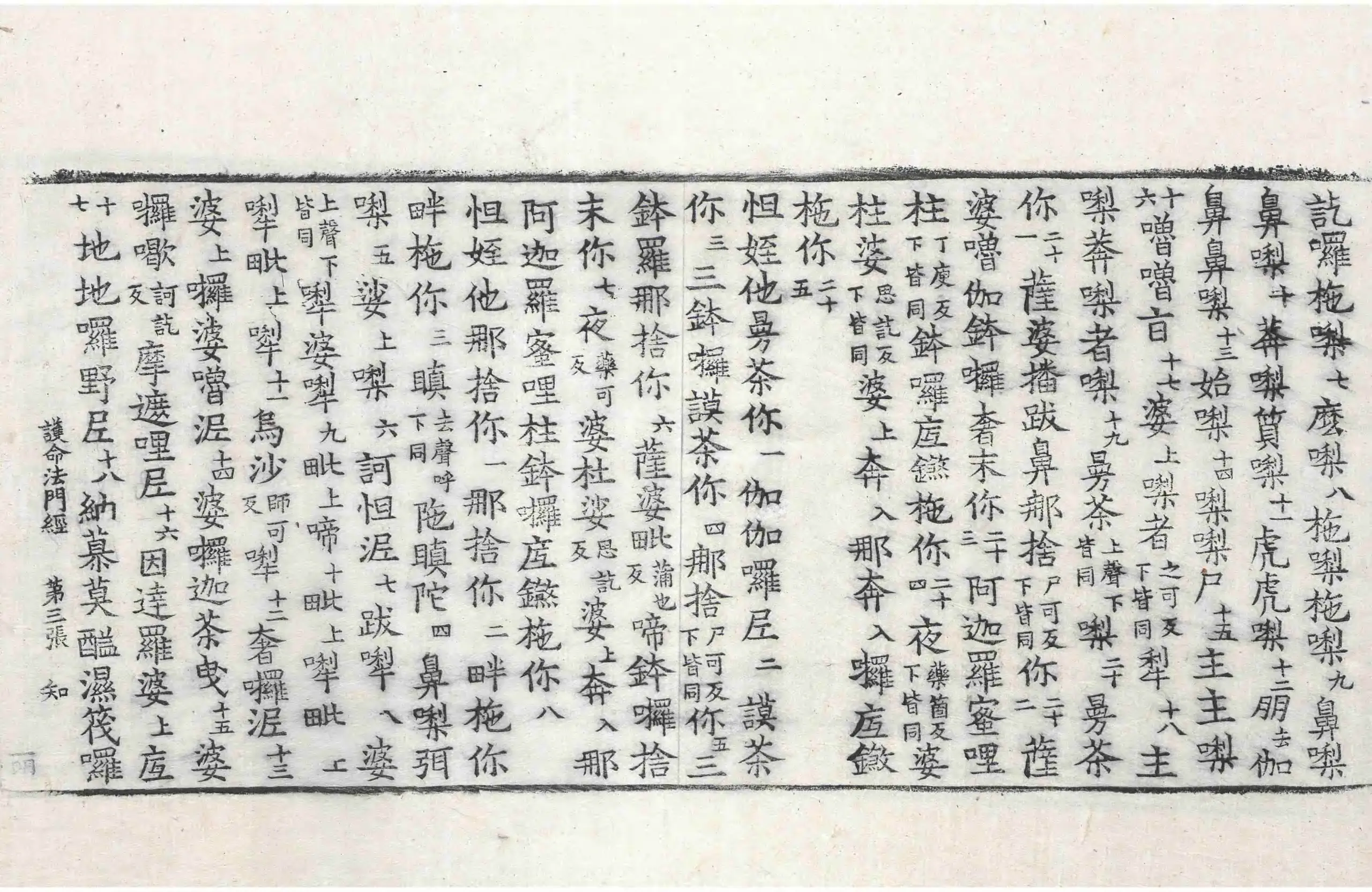 File:高麗藏K0351 護命法門神呪經 1卷.djvu